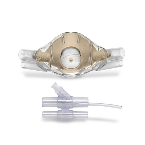 ClearView Nasal Mask and Capnography Bundle Adult Unscented Grey 12/Pk, 33035-9-CAP, (Damaged Box)