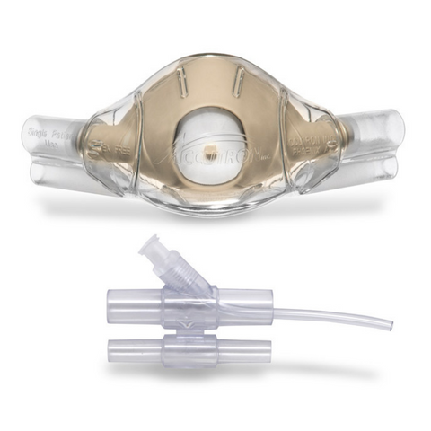 ClearView Nasal Mask and Capnography Bundle Pediatric Unscented Grey 12/Pk, 33037-9-CAP, Small Equipment, Nasal Hoods