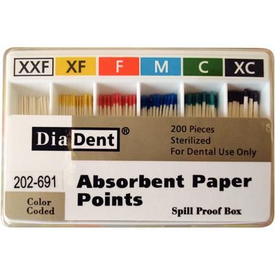 Paper Points CC Accessory X-Coarse 200/Pkg, 202-S606, Endodontics, Absorbent Paper Points