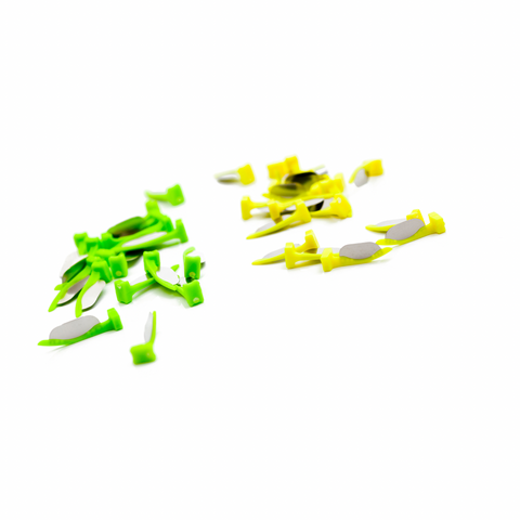 FenderMate Prime Value Pack Short Neon Yellow 100/Pk, 6028-08
