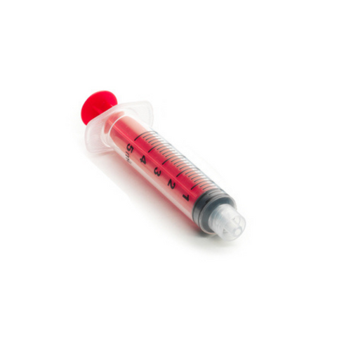 CanalPro Color Syringes 10ml Red 50/Pk, 60011173