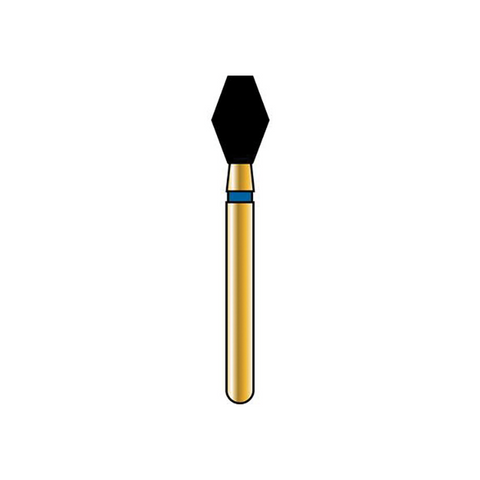 Alpen Multilayer Diamond Burs, FG, Barrel, # 811, 3.3 mm, Super Coarse, Black, 5/Pk, 60031935