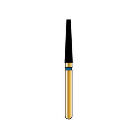 Alpen Multilayer Diamond Burs, FG, Flat End Taper, # 848, 1.8 mm, Super Coarse, Black, 5/Pk, 60032171