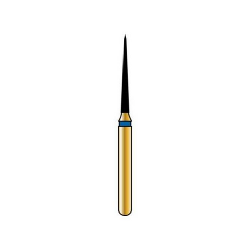 Alpen Multilayer Diamond Burs, FG, Flame, # 859, 1.0 mm, Ultra Fine, White, 5/Pk, R859UF010FG
