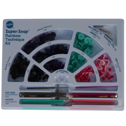 Super-Snap Rainbow Technique Kit 1/Pk N0510, N0510, Finishing & Polishing, Polishers