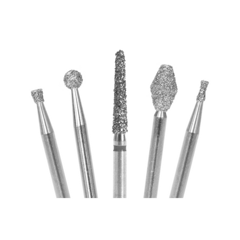 Gingicurettage Diamond Burs, FG, Flame, # 012, 1.2 mm, Coarse, 1/Pk, C061-1