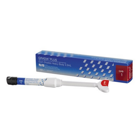 GRADIA PLUS Modular Composite System, Gum Heavy Body Paste, 3.3 ml, GHB-CL, 1/Pk