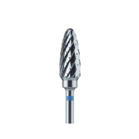 Laboratory Carbide Bur, HP, Special Cross Cut, # 251GM, 6.0 mm, Medium, Blue, 1/Pk, HM251GM-060-HP