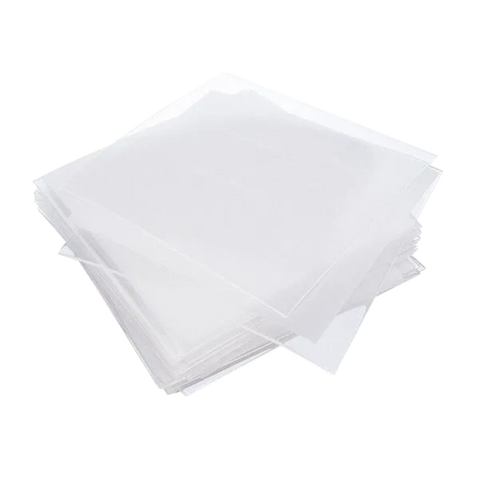 Pkg. of 100,  .040" x 5" x 5" Bleaching Tray Material, Clear