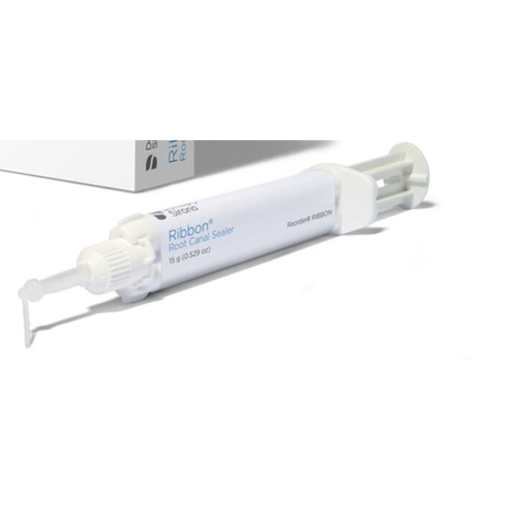 Ribbon Root Canal Sealer 15g Syringe Refill 2/Pk, RIBFILL