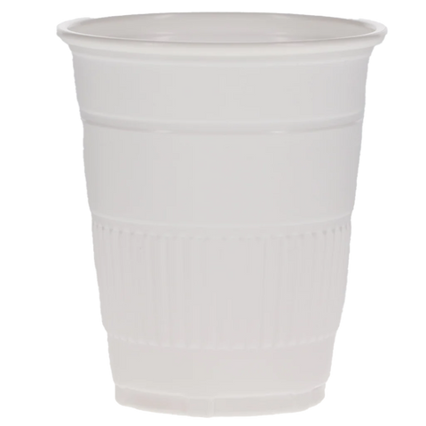 Plastic Cups 5oz. 1000/Cs White, 109251, Disposables, Drinking Cups