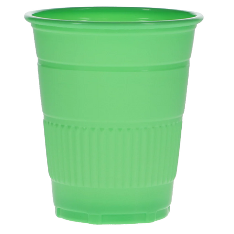 Plastic Cups 5oz. 1000/Cs Green, 109255, Disposables, Drinking Cups