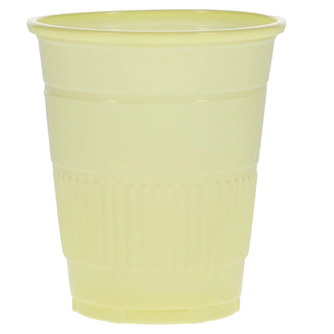 Plastic Cups 5oz. 1000/Cs Yellow, 109257, Disposables, Drinking Cups