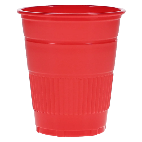 Plastic Cups 5oz. 1000/Cs Red, 109261, Disposables, Drinking Cups