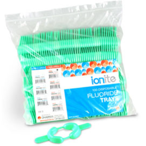 Dharma Research - Ionite Dual Arch Tray - Pedo - Green x 100, 56-00193