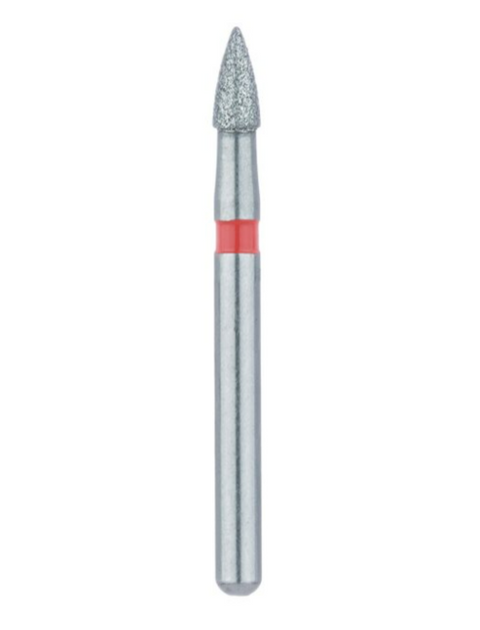 895F-016-FG Short Flame Diamond Bur, 1.6mm Fine FG