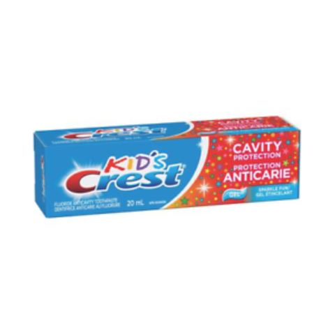 Crest, Kids Sparkle Fun, Toothpaste, 20ml, 36/Pack