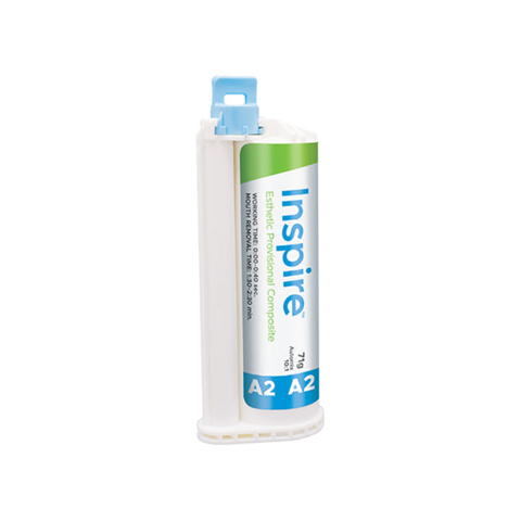 Inspire, Esthetic Provisional Composite, 1:10, 71g Cartridge, A2, Each, 152702