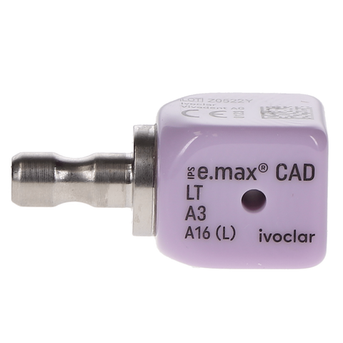 Ivoclar - IPS e.max CAD CER/inLab LT A3 A16 (L)/5, 644386