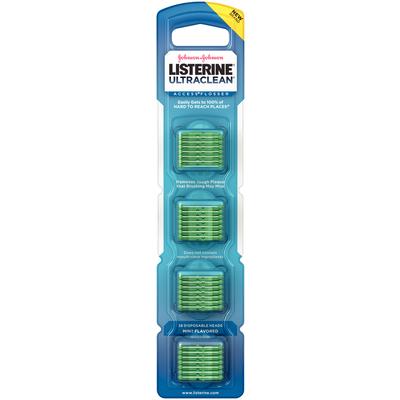 Listerine Ultra Clean Flosser Mint Refill 28/Pk, 524401900 (Discontinued)