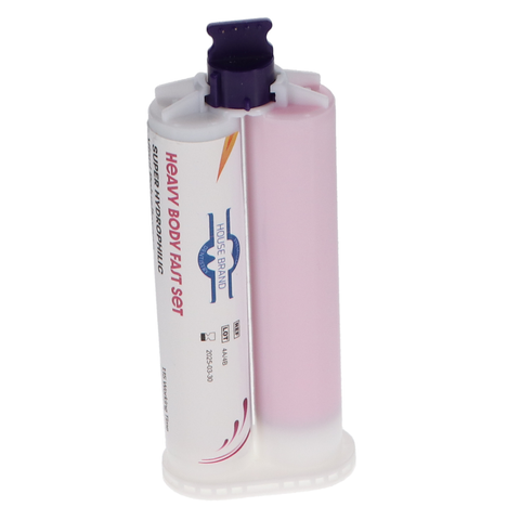 VPS Vinyl Polysiloxane Impression Material, Heavy Body, Fast Set, 2/Pk, 210153