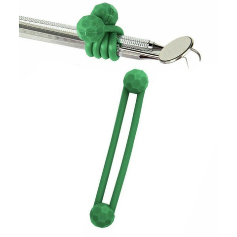 Instrument Bundling System, Silicone, Green, 6/Pk, 206IT-4X