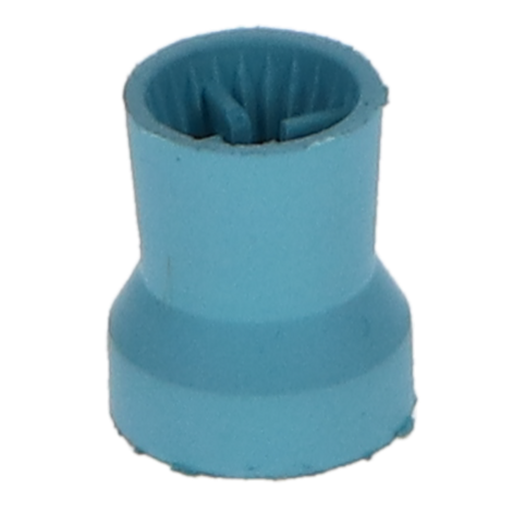 Prophy Cups, Non-Latex, Snap-On, Rib & Web, Aqua Unscented, 144/Pk, 302-S-144