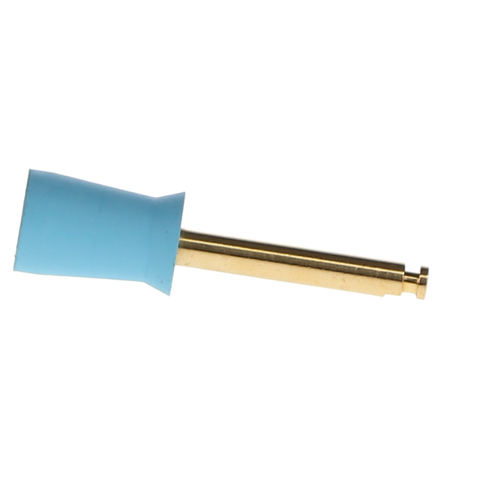 Prophy Cups, Non-Latex, Latch Mandrel, Rib & Web, Aqua Unscented, 144/Pk, 402-S-144