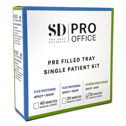 In-Office, Naturals, Flex, Prefilled Tray, Double Session, 10-Patient Kits, A124001