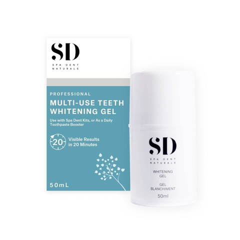 Spa Dent Naturals Whitening Gel Pump 50ml, A125001-1TRIAL, Cosmetic Dentistry, Bleaching and Tooth Whitening