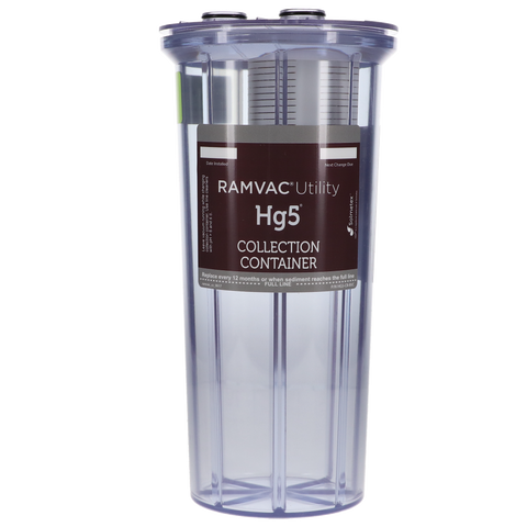 Replacement Collection Container RAMVAC Utility Hg5 Amalgam Separator, Disposal Included, HG5-CR-RVC