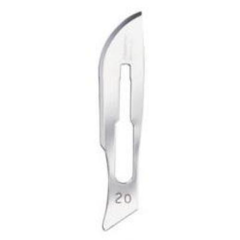 Carbon Steel Scalpel Blade Sterile  20, 90011-20, Surgical Products, Blades - Scalpels