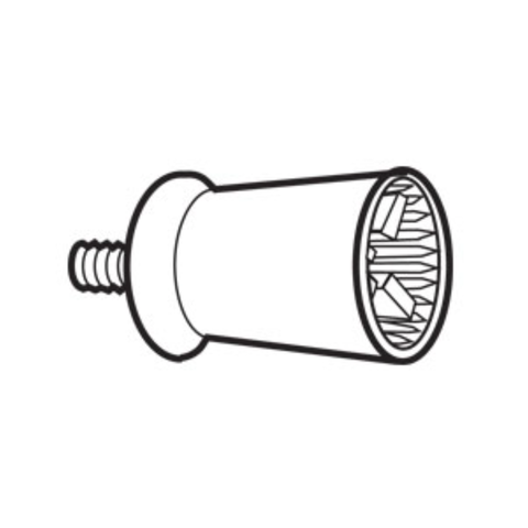 Prophy Cups, Non-Latex, Screw, Rib & Web, Skirted, Firm Lavender, 1000/Pk, 105-L-1000