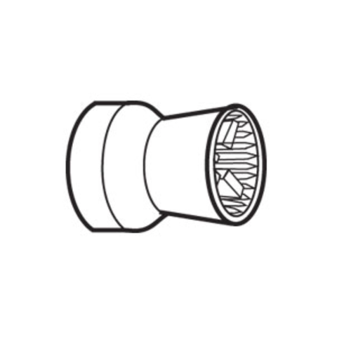 Prophy Cups, Non-Latex, Snap-On, Sq. Rib & Web, Comfort-Berry, 144/Pk, 304-N-144