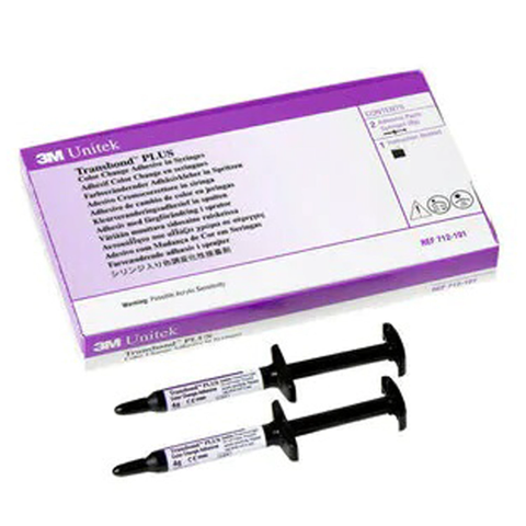 TransBondÂ Plus Color Change Adhesive, 4 g Syringe, 2/Pk, 712-101