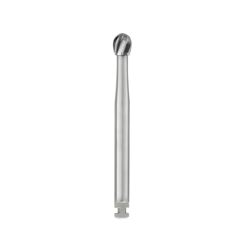 Carbide Bur, RA, # 7, Round, 2.1.0 mm, 10/Pk, RA7-10