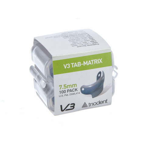 Triodent V3 Tab-Matrix Matrices 7.5mm 100/Pk, 403397