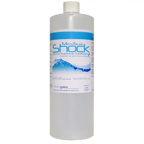 MicroSure, Shock Dental Waterline Treatment, Concentrate, 1L, MSS-01