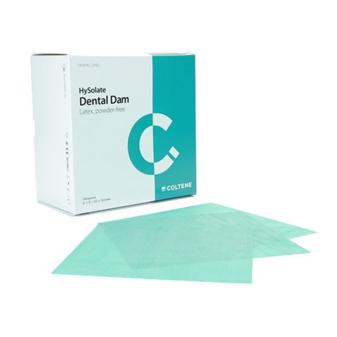 HySolate Latex Dental Dam Light medium 127 x 127, 364 pcs, 60034432 (Exp 11/30/25)