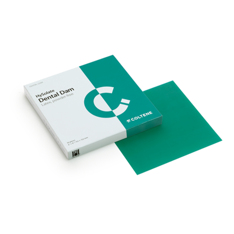 HySolate Latex Dental Dam Green x-heavy 152 x 152, 36 pcs, 60034421
