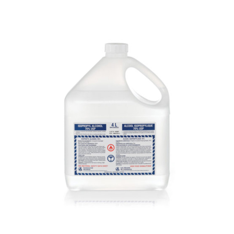 70% Isopropyl Alcohol, 4 L, 1/Pk, 30070