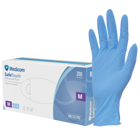 SafeTouch Advanced Form, Nitrile Gloves, Extra-Small, 200/Pack