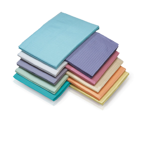 SafeBasics Dry Back Bibs 3 Ply, Yellow, 500/Pk, 8384