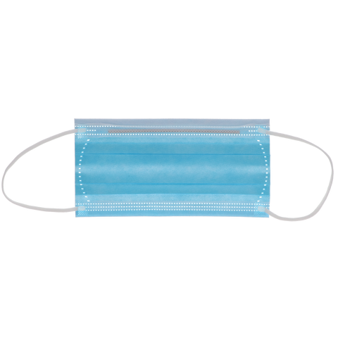 SafeMask FreeFlow Level-3 Masks 50/Bx Blue, 200515