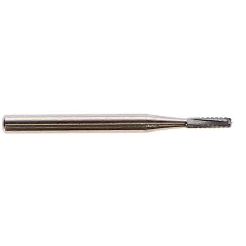 Carbide Bur, FG, # 1556, Straight Dome End Cross Cut Fissure, 0.9 mm, 10/Pk, FG1556-10