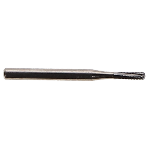 Carbide Bur, FG, # 1557, Straight Dome End Cross Cut Fissure, 1.0 mm, 10/Pk, FG1557-10