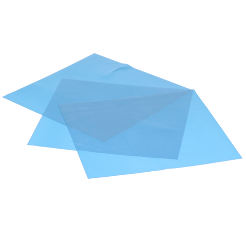 Isodam Non-Latex Dental Dams, 6" x 6", Extra Heavy, Blue, 15/Pk, ISO02800615