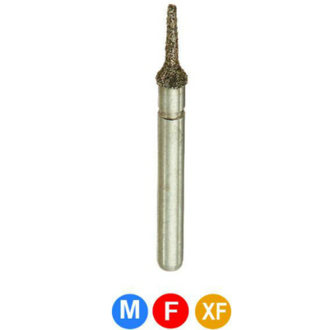 Diamond Burs, FG, Interproximal, 5mm Length, Fine, Red, 1.6 mm, 392-016F, 5/Pk, C20NF