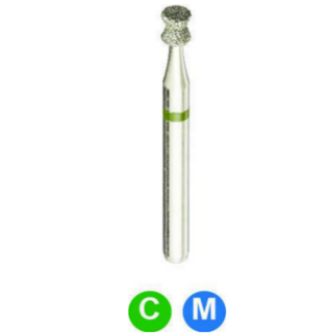 Diamond Burs, FG, Double Inverted Cone, Medium, Blue, 1.8 mm, 813/016M, A10LS, 5/Pk