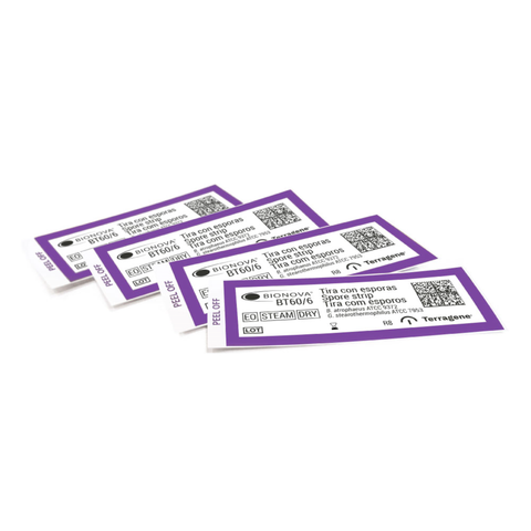 Biological Indicator Dual Spore Strips, 24hr, 100/Pk, BT60/6